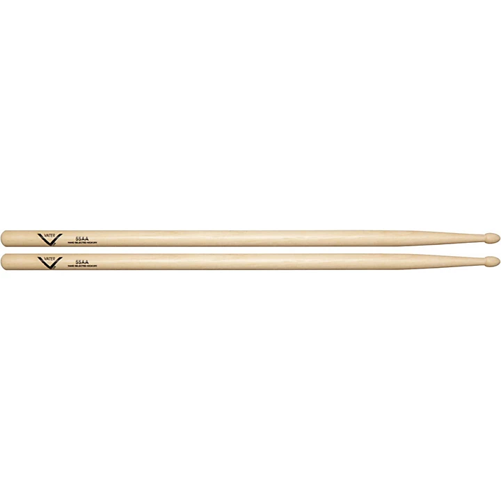 American Hickory 55AA Drumsticks Wood