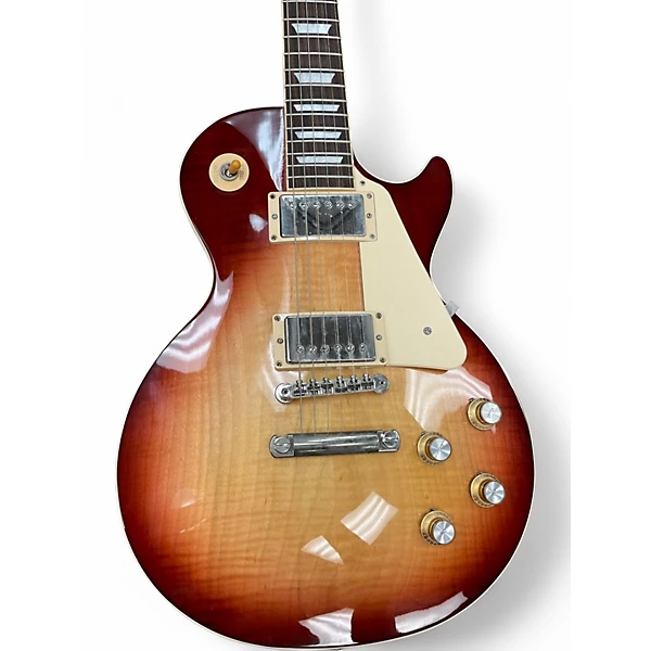 Gibson Used Gibson Les Paul Standard Bourbon Burst Solid Body Electric Guitar