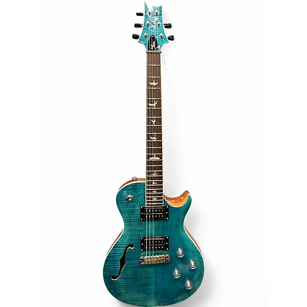 Used PRS Zach Myers Signature SE TEAL Solid Body Electric Guitar