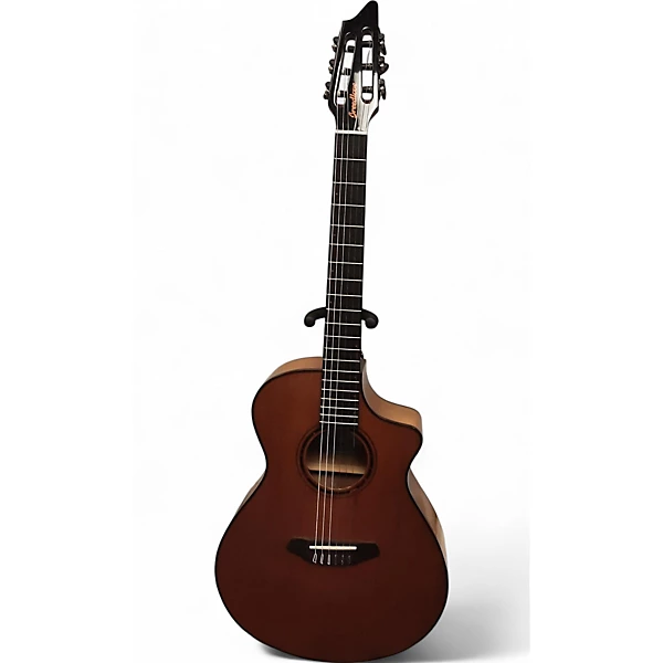 Used Breedlove Pursuit Concert Natural Acoustic Electric Guitar