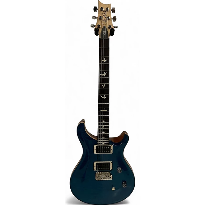 Used 2022 PRS CE24 Whale Blue Solid Body Electric Guitar