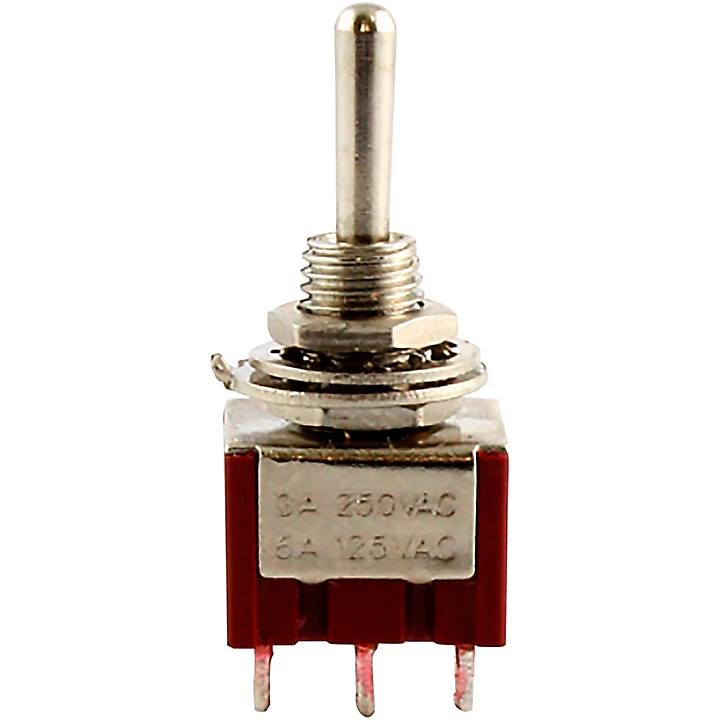 On On DPDT Mini Switch Chrome