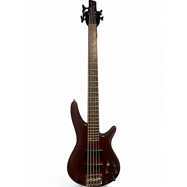 Ibanez Used Ibanez SR505 5 String Walnut Electric Bass Guitar
