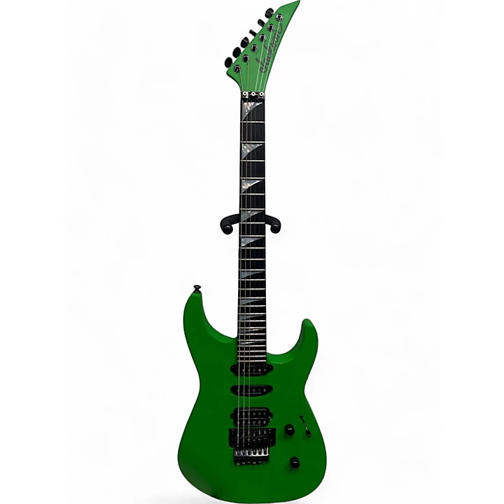 Used 2022 Jackson SL2 SLIME GREEN Solid Body Electric Guitar