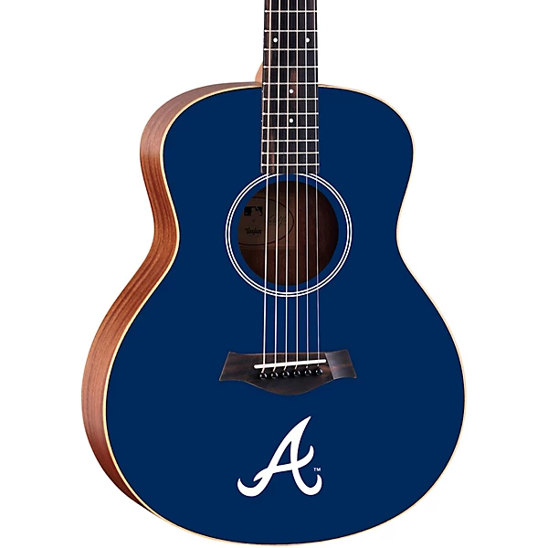GS Mini MLB Atlanta Braves Acoustic Guitar Graphic