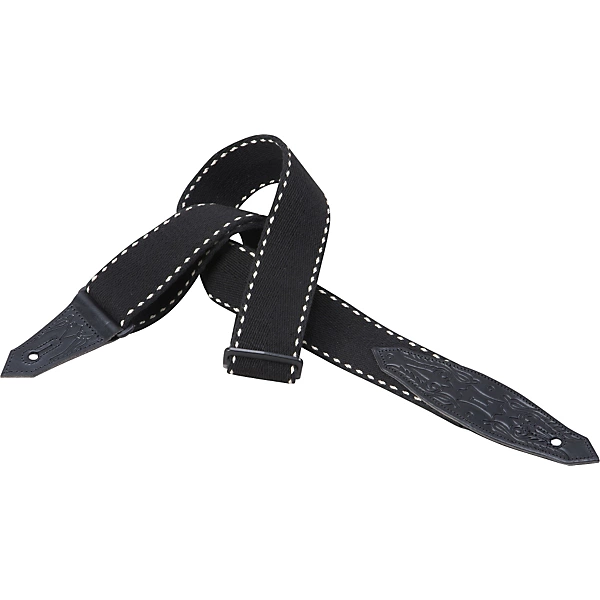2 Heavy Weight Cotton Strap Black