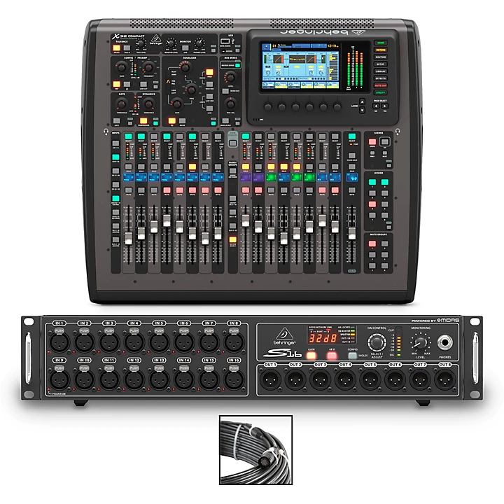 X32 Compact Bundle with S16 Digital Stage Box
