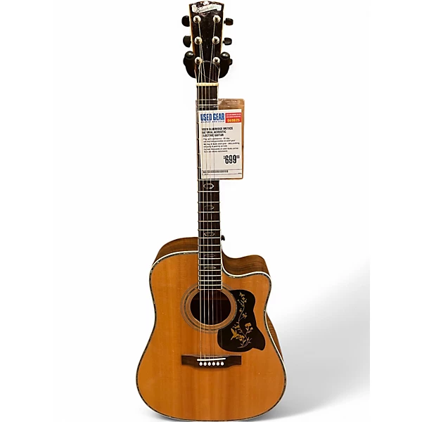 Used Blueridge BR70CE Natural Acoustic Electric Guitar