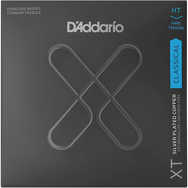 Set Classical Guitar XT Dynacore Titanium Hard Tension
