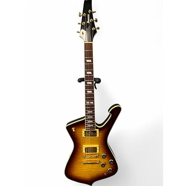 Used Ibanez IC420FM Violin Sunburst Solid Body Electric Guitar