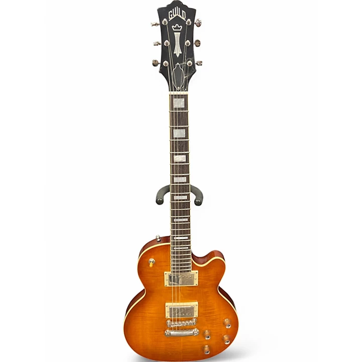 Used Guild Bluesbird 2 Color Sunburst Solid Body Electric Guitar