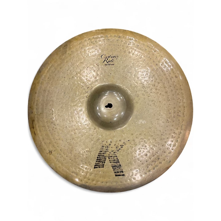 Zildjian Used Zildjian 20in K Custom Ride Brilliant Cymbal