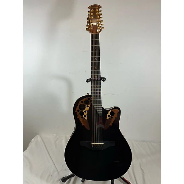 Used Ovation 1598 MERB Tobacco Sunburst Acoustic Electric Guitar