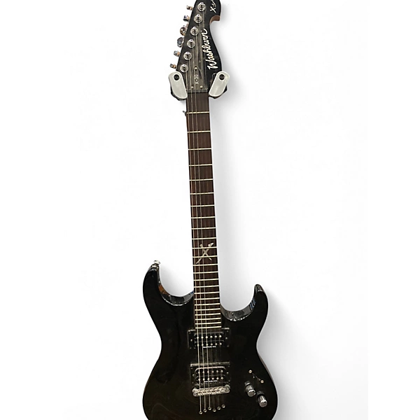 Washburn Used Washburn X 30 Black Solid Body Electric Guitar.gc