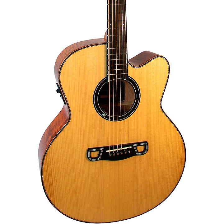 Merida DTJC Beyond Series Jumbo Acoustic Electric Guitar Natural