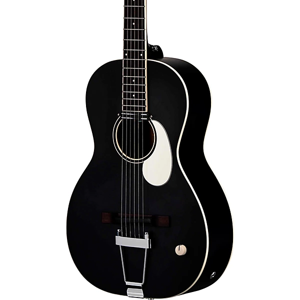 Juniper Parlor Acoustic Electric Guitar Black