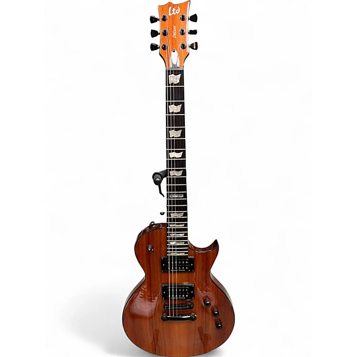 Esp Ltd Used Esp Ltd EC1000 Deluxe Koa Solid Body Electric Guitar.gc