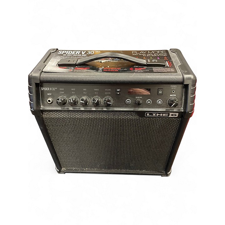 Used Line 6 Spider V 30 1x8 Guitar Combo Amp
