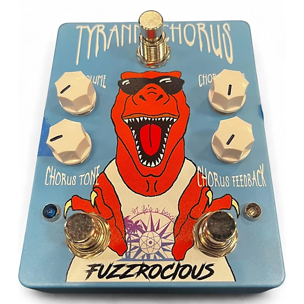 Used FUZZROCIOUS TYRANNOCHORUS Effect Pedal