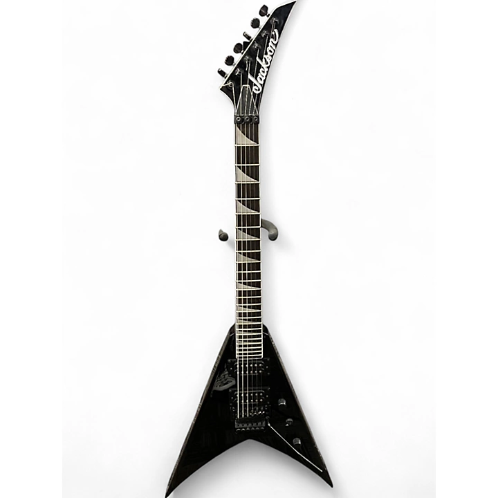 Used Jackson King V Pro Series Black Solid Body Electric Guitar