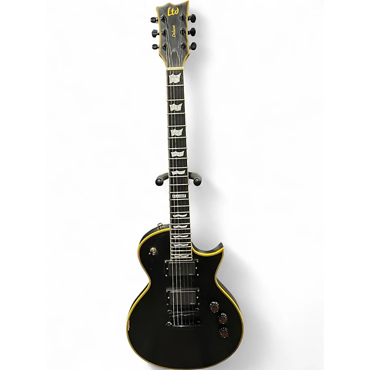 Used ESP EC1000 Black Solid Body Electric Guitar