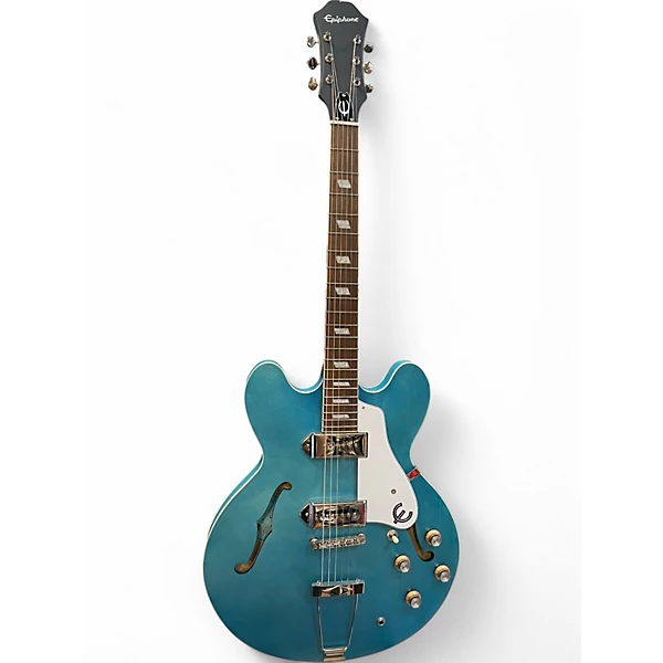 Used Epiphone Casino AQUA Hollow Body Electric Guitar