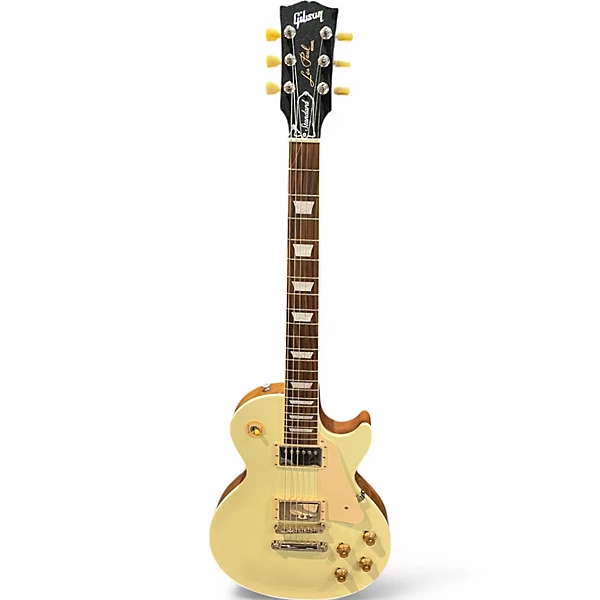 Used Gibson Les Paul Standard White Solid Body Electric Guitar