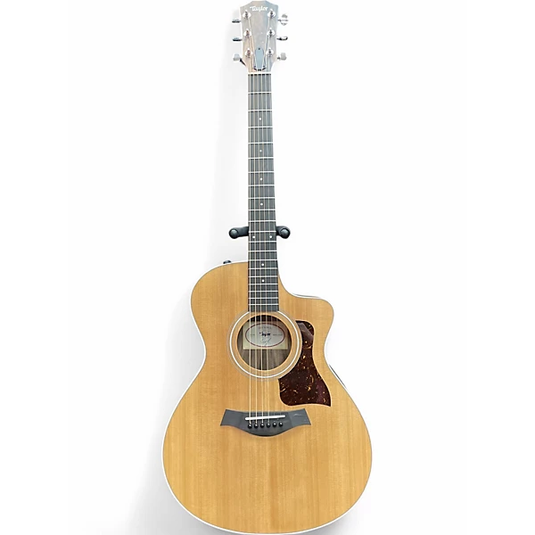 Taylor Used Taylor 212CE Natural Acoustic Electric Guitar