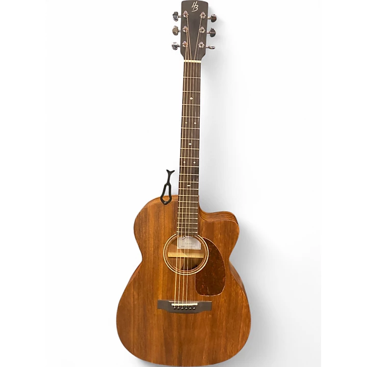 Used Harley Benton CLA 15MCE Natural Acoustic Guitar