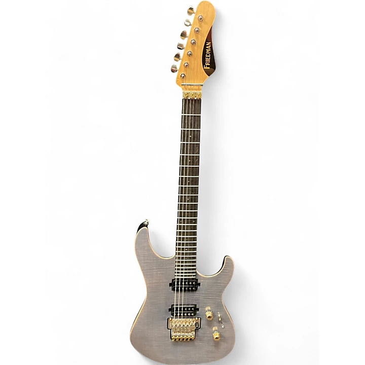 Used 2020s Friedman No ho 24 gloss trans gray Solid Body Electric Guitar
