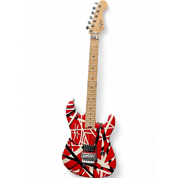 Used 2014 EVH Striped Series RED Solid Body Electric Guitar