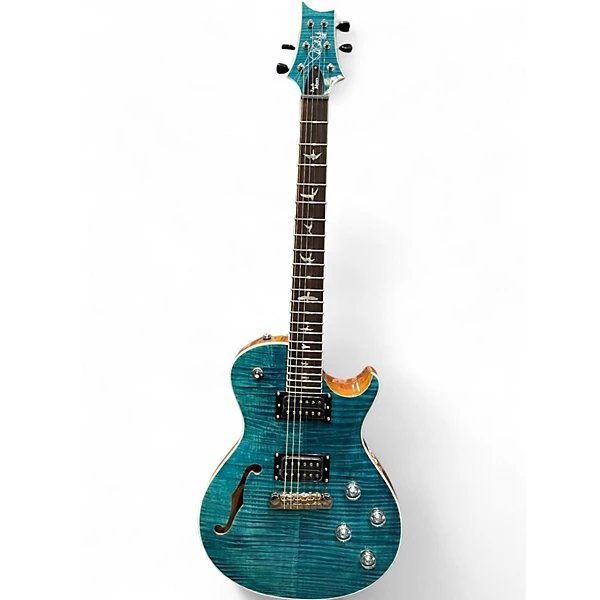 Used PRS Zach Myers Signature SE Blue Solid Body Electric Guitar