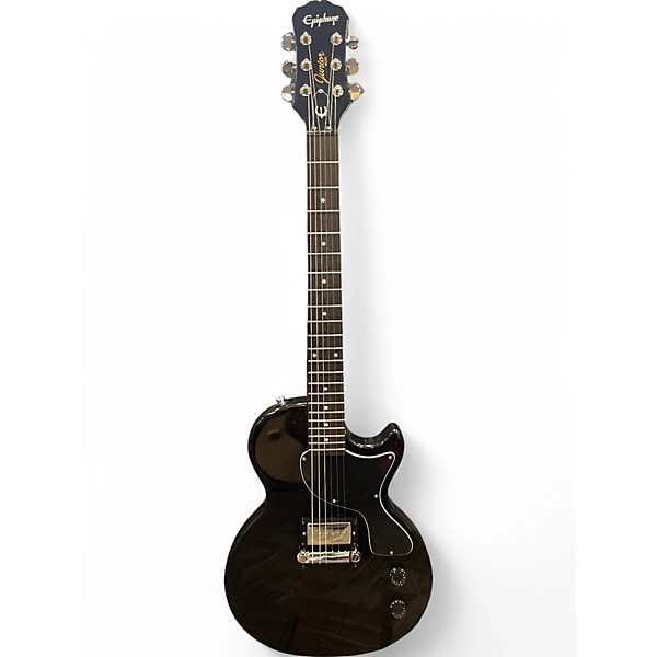 Used Epiphone Les Paul Junior Black Solid Body Electric Guitar
