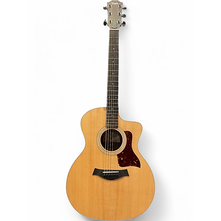 Taylor Used Taylor 214CE Natural Acoustic Electric Guitar