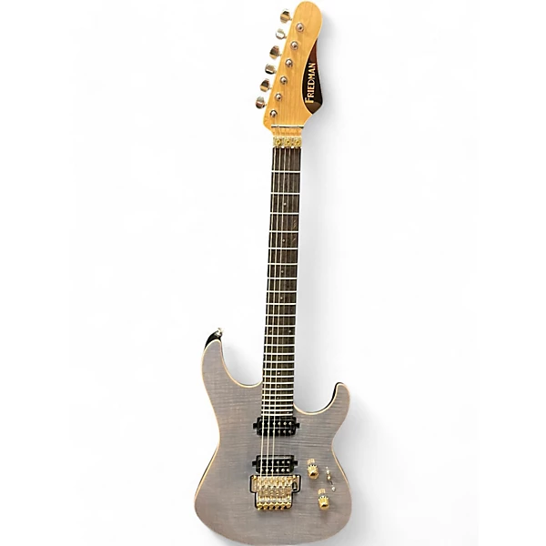 Used 2020s Friedman No ho 24 gloss trans gray Solid Body Electric Guitar