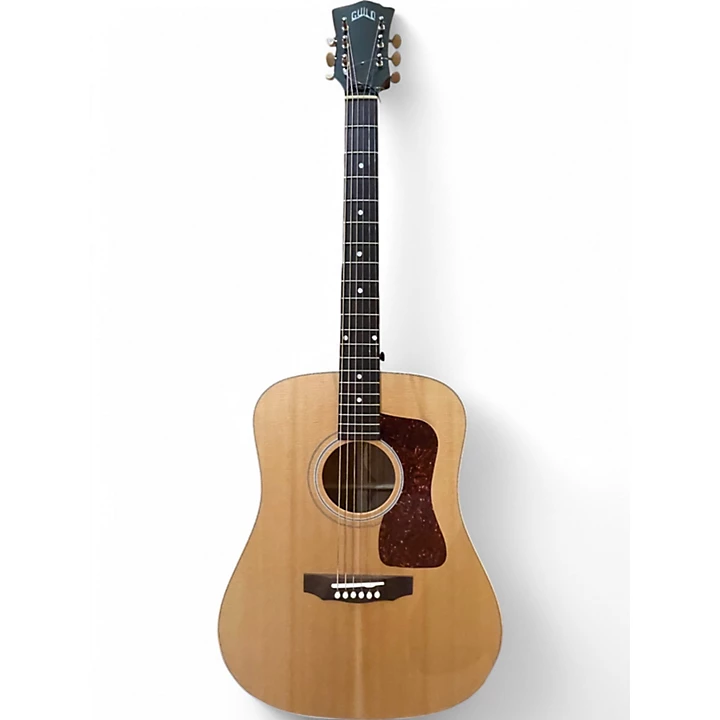 Used Guild D 40 Natural Acoustic Guitar