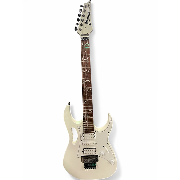 Ibanez Used Ibanez JEMJR WHITE Solid Body Electric Guitar