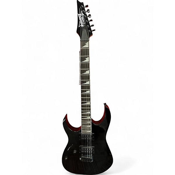 Used Ibanez GRG120BDXL Black Electric Guitar