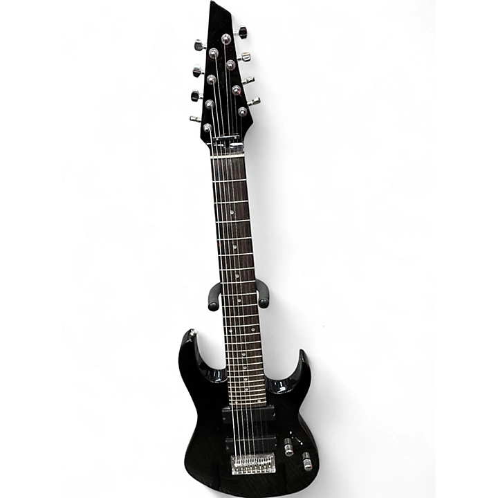Hadean Used Hadean ELS 8 STRING Black Solid Body Electric Guitar.gc