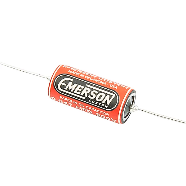 Emerson Custom Paper in Oil Capacitors 0047uf Red Cream 20 Pack