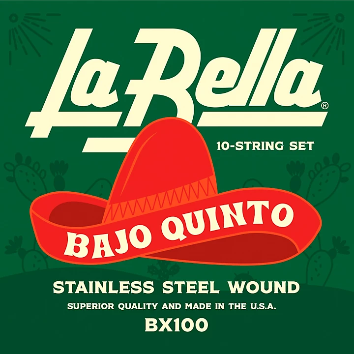 BX100 Bajo Quinto 10 String Set