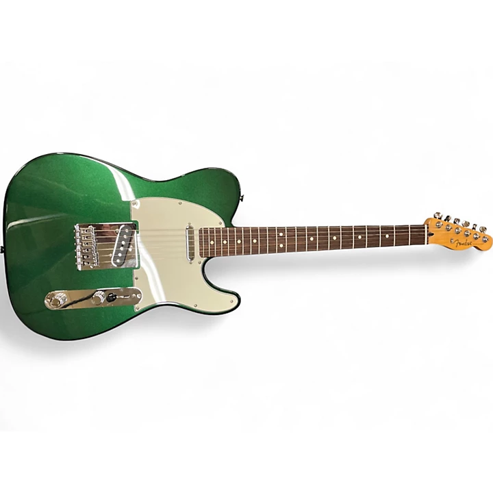 Used Fender PLAYER II TELECASTER Green Solid Body Electric Guitar