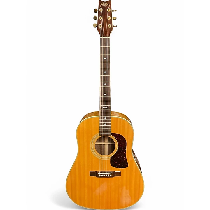 Used Washburn D25S N Natural Acoustic Guitar