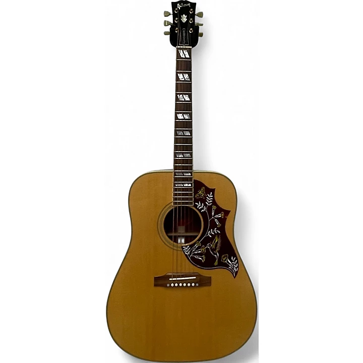 Used Gibson Hummingbird Natural Acoustic Electric Guitar