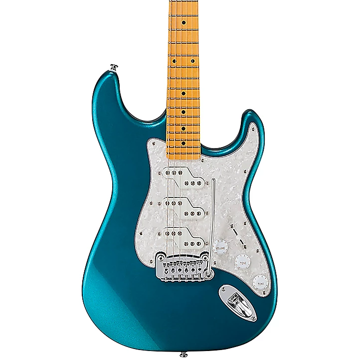 Tribute Comanche Electric Guitar Emerald Blue
