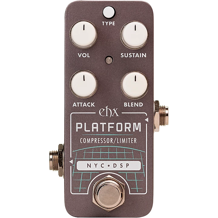 PICO PLATFORM Compressor Limiter Effects Pedal Grey