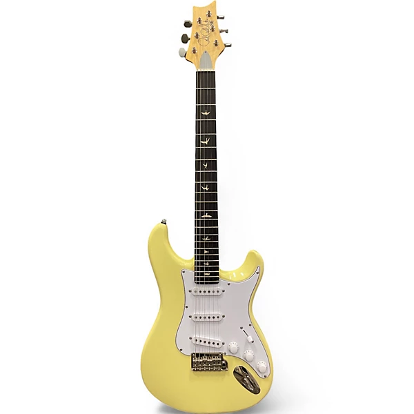 Used PRS SE Silver Sky Moon White Solid Body Electric Guitar