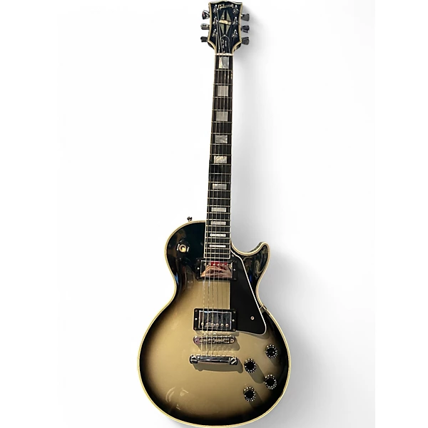Used 2008 Gibson Les Paul Custom Silverburst Solid Body Electric Guitar