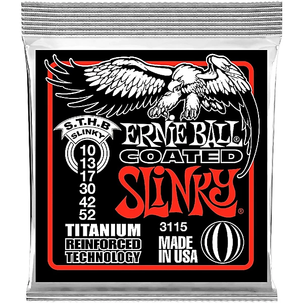 3115 Coated Electric STHB Slinky Guitar Strings