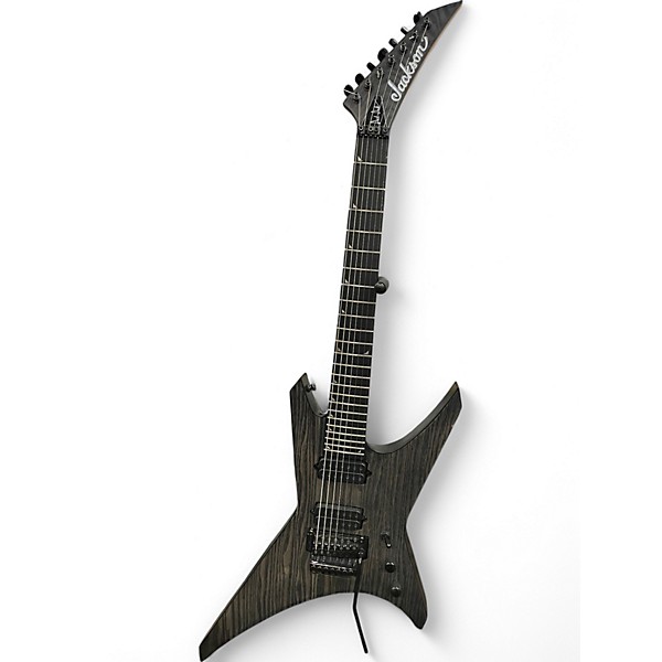 Jackson Used 2021 Jackson WR7 Black Solid Body Electric Guitar.gc